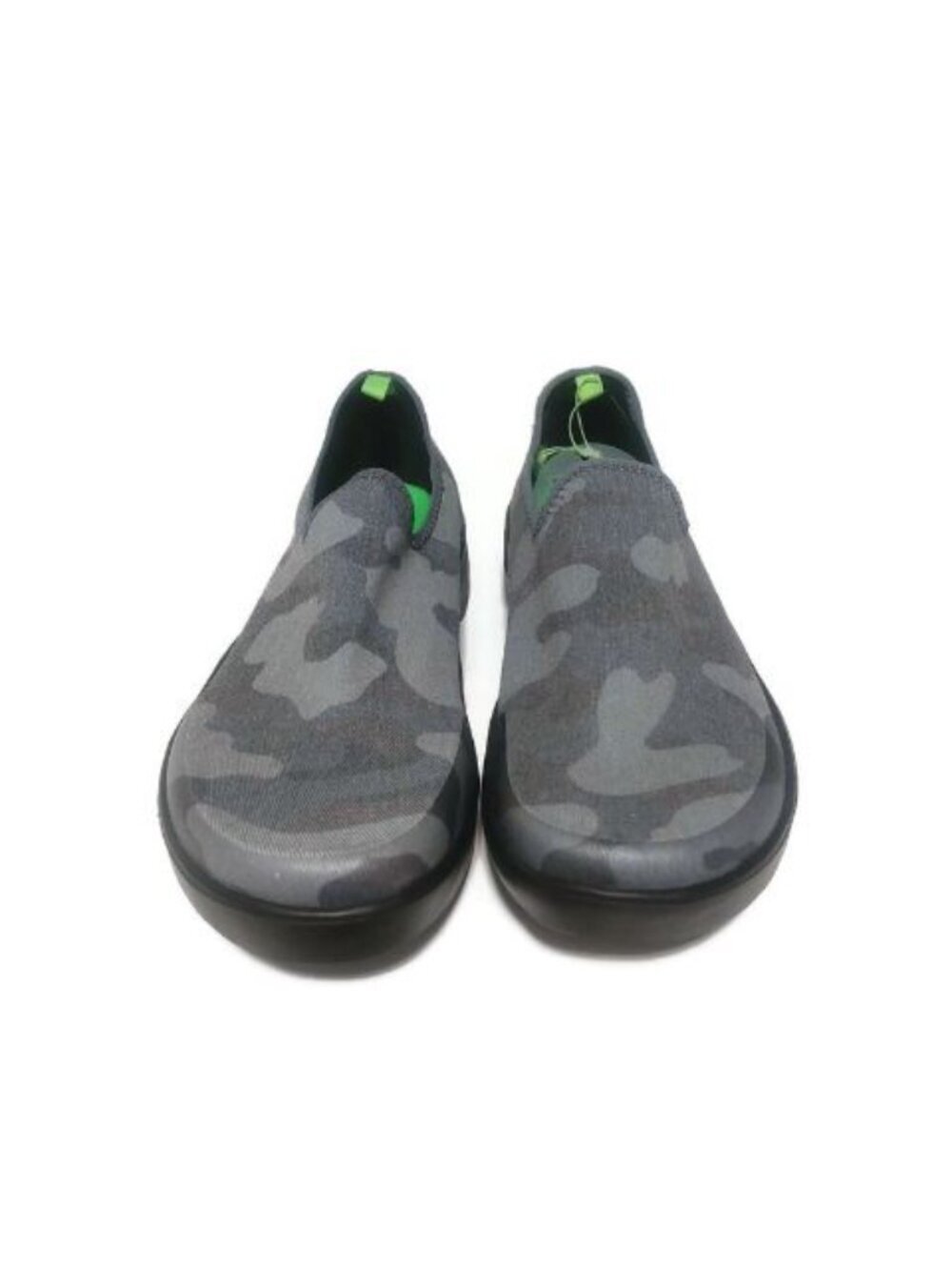 Oofos OOmg Eezee Recovery Shoes Womens Size 11 Gray Camo Slip On Walking Sneaker - Picture 5 of 9
